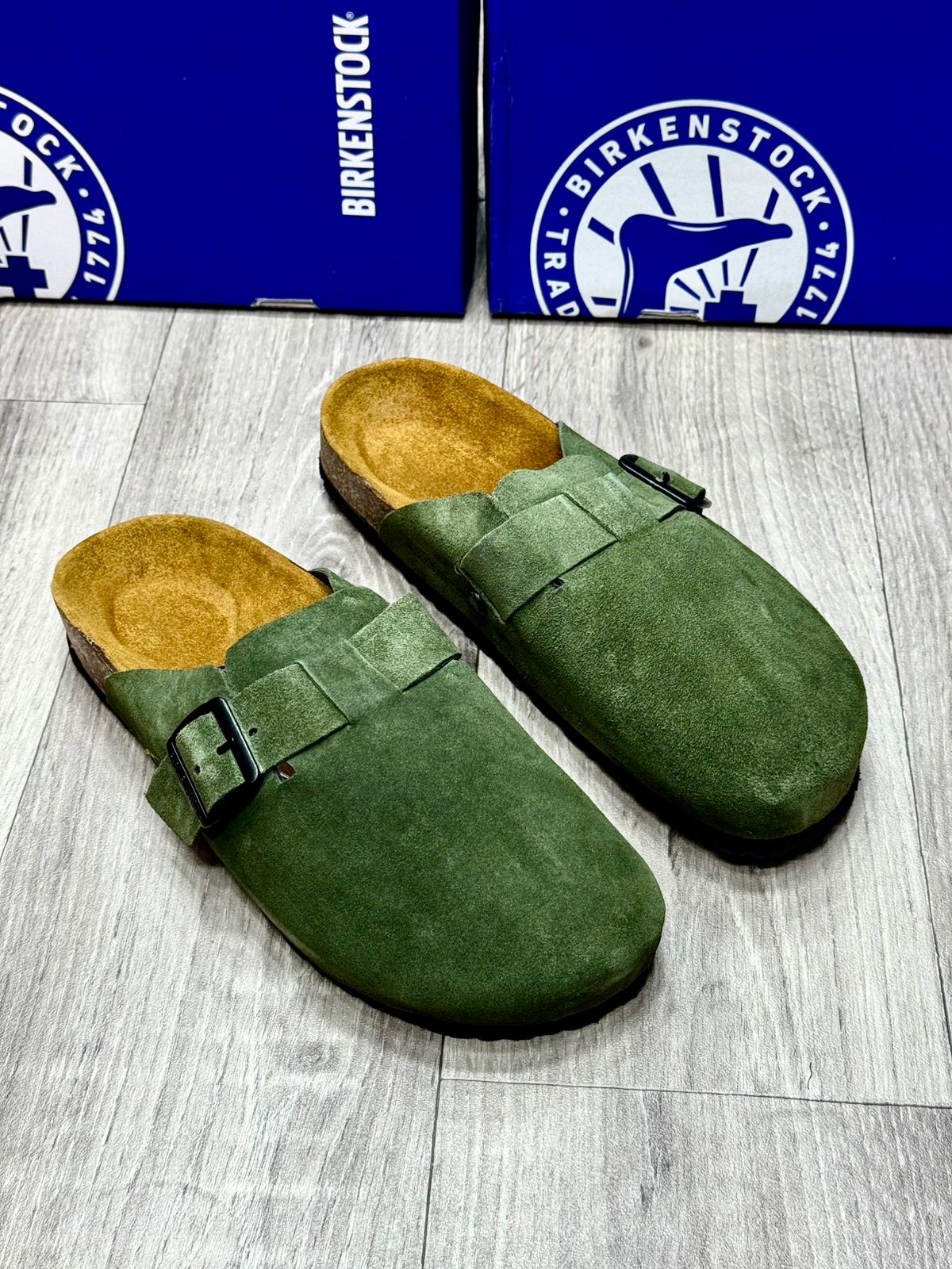 Birkenstock boston mules