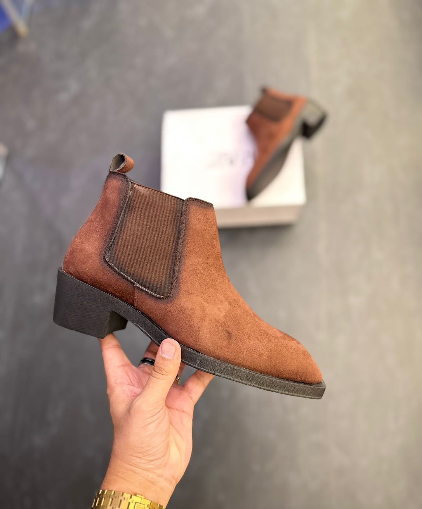 Zara chelsea boots