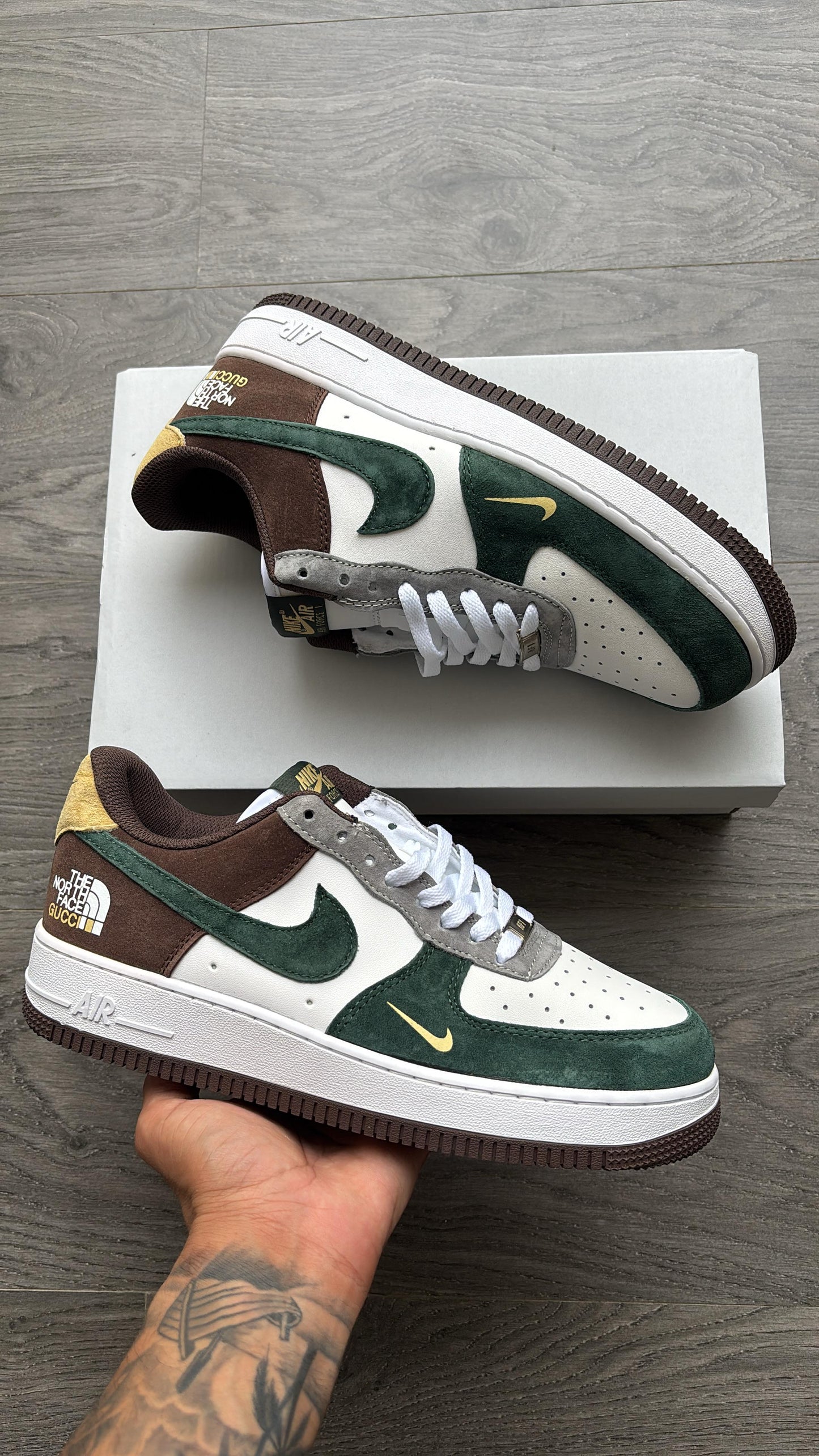 Nike airforce x the north face