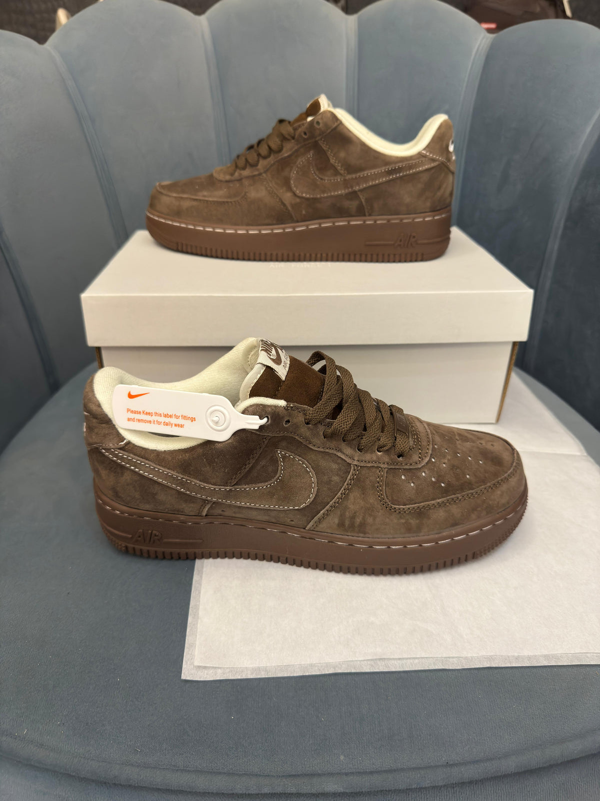 Nike airforce 1 cacao wow