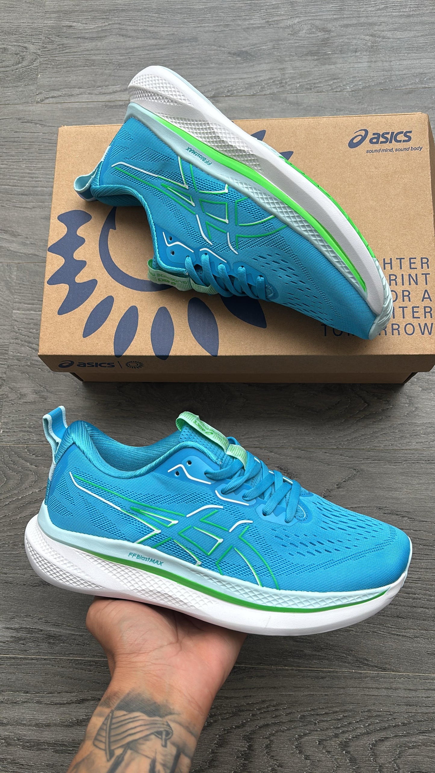 Asics nimbus 27 and glidermax