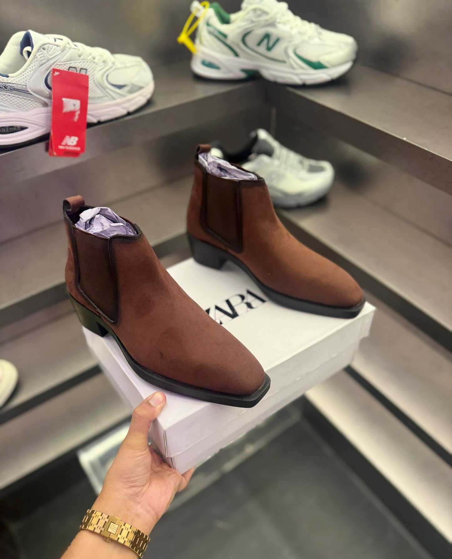 Zara chelsea boots