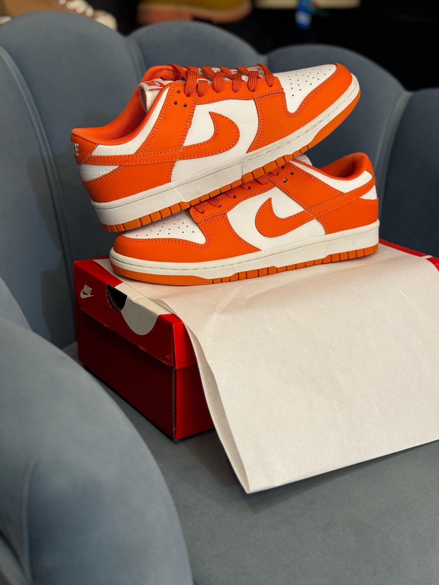 Nike sb dunk orange
