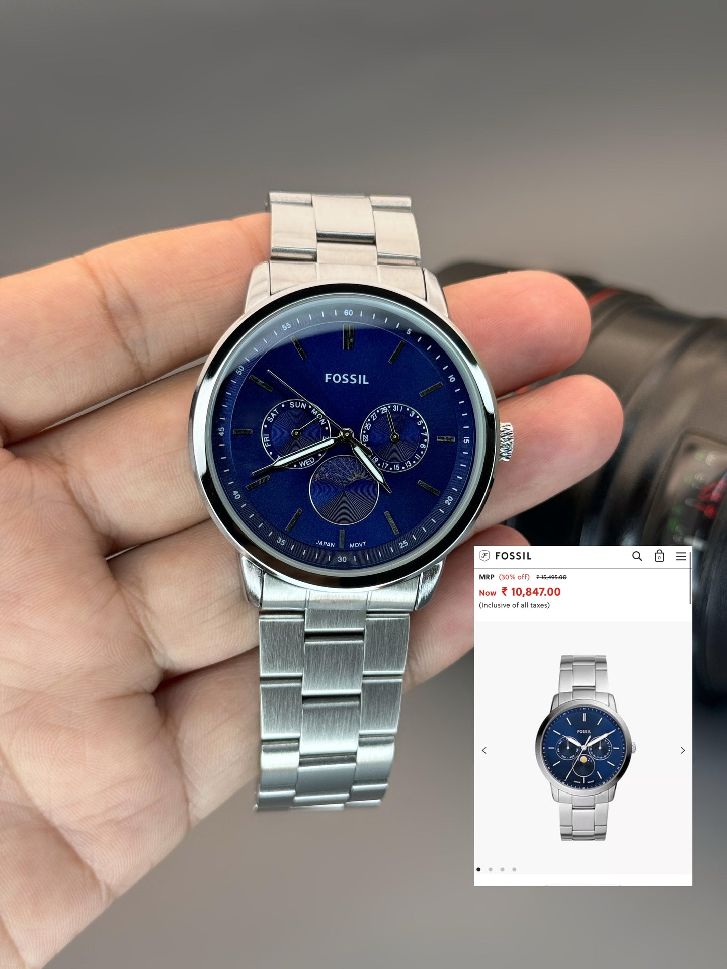 Fossil neutra minimalist