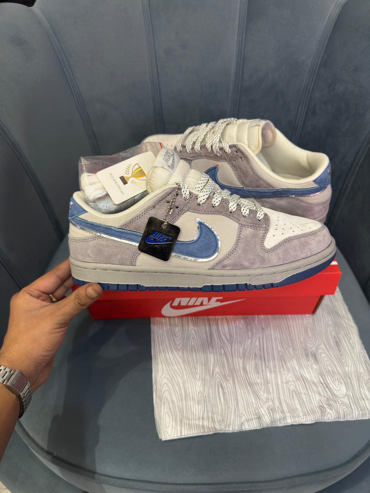Nike sb dunk otomo grey blue
