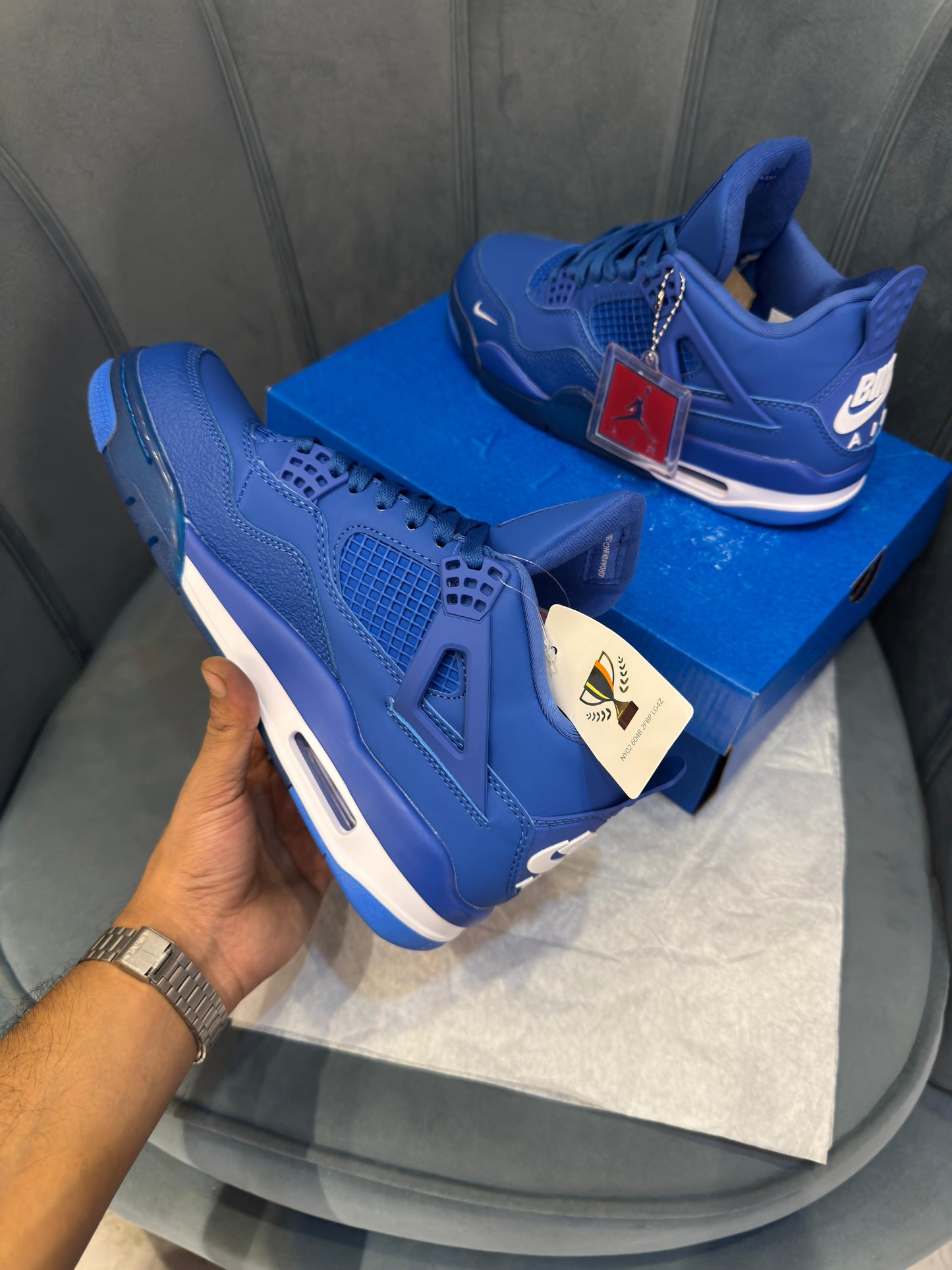 Nike air jordan retro 4 Nigel Sylvester brick by brick bike