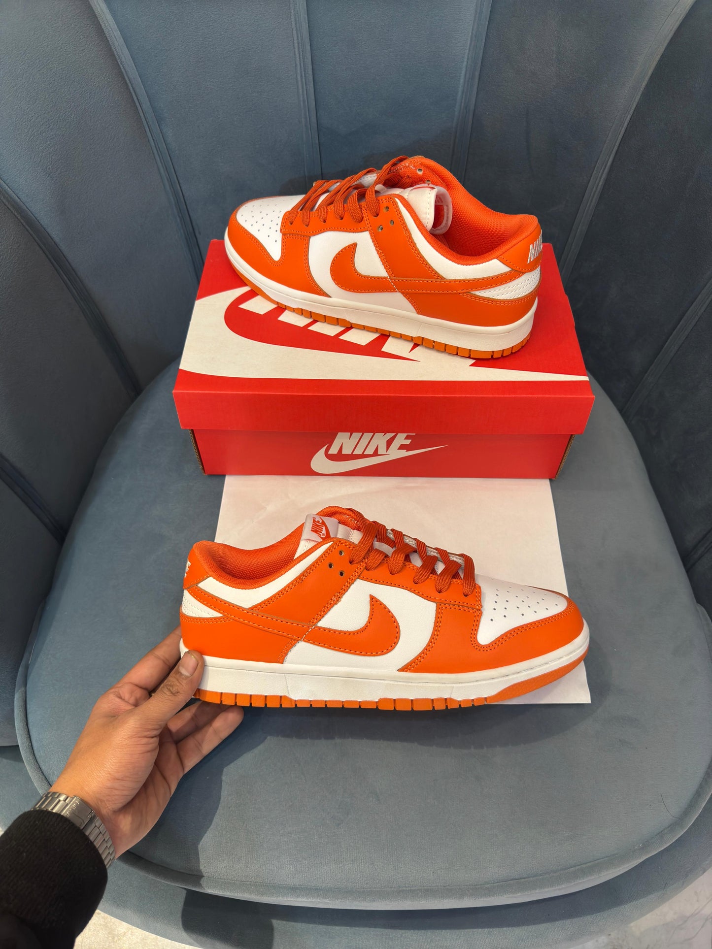 Nike sb dunk orange