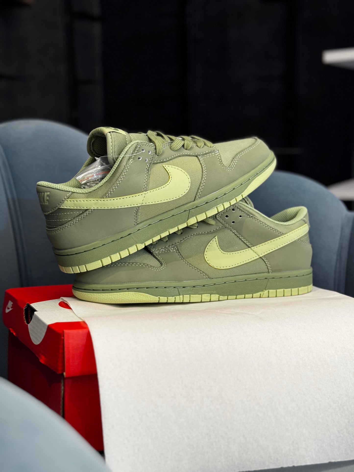 Nike sb dunk aura green