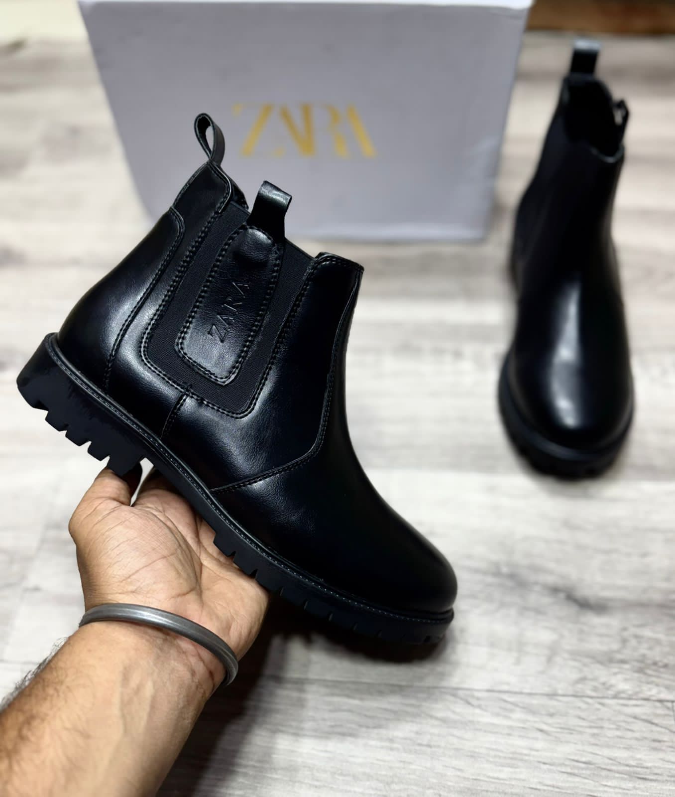 Zara chelsea boots