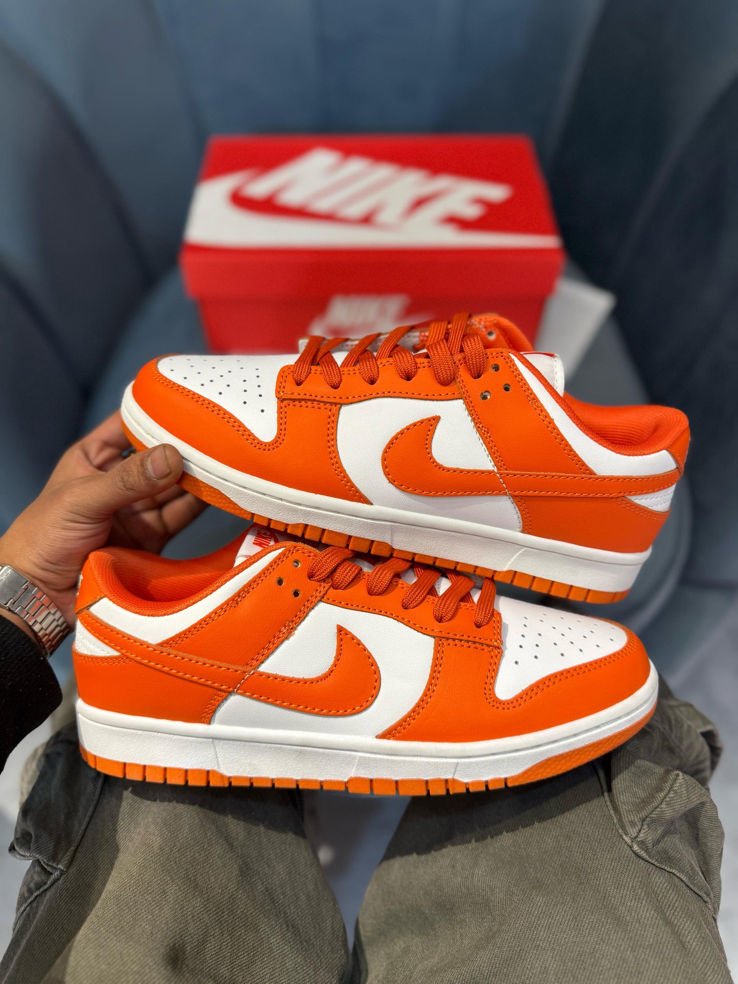 Nike sb dunk orange