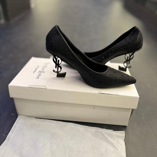 YSL - GLITTERS SIGNATURE HEELS