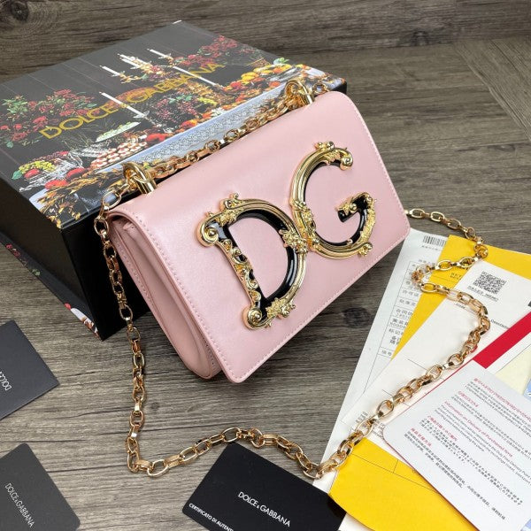DOLCE & GABBANA NAPPA SHOULDER BAG COLLECTION