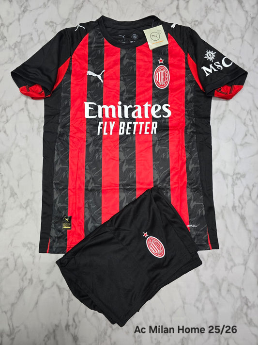 AC Milan Home 25/26 Set