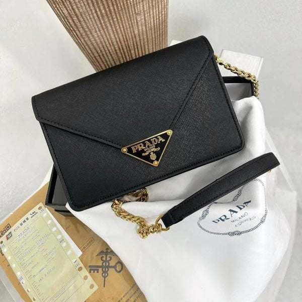 PRADA SAFFIANO LEATHER SHOULDER BAG