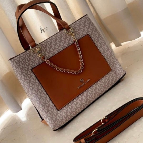 Michael Kors Classic Monogram With Medium Tote