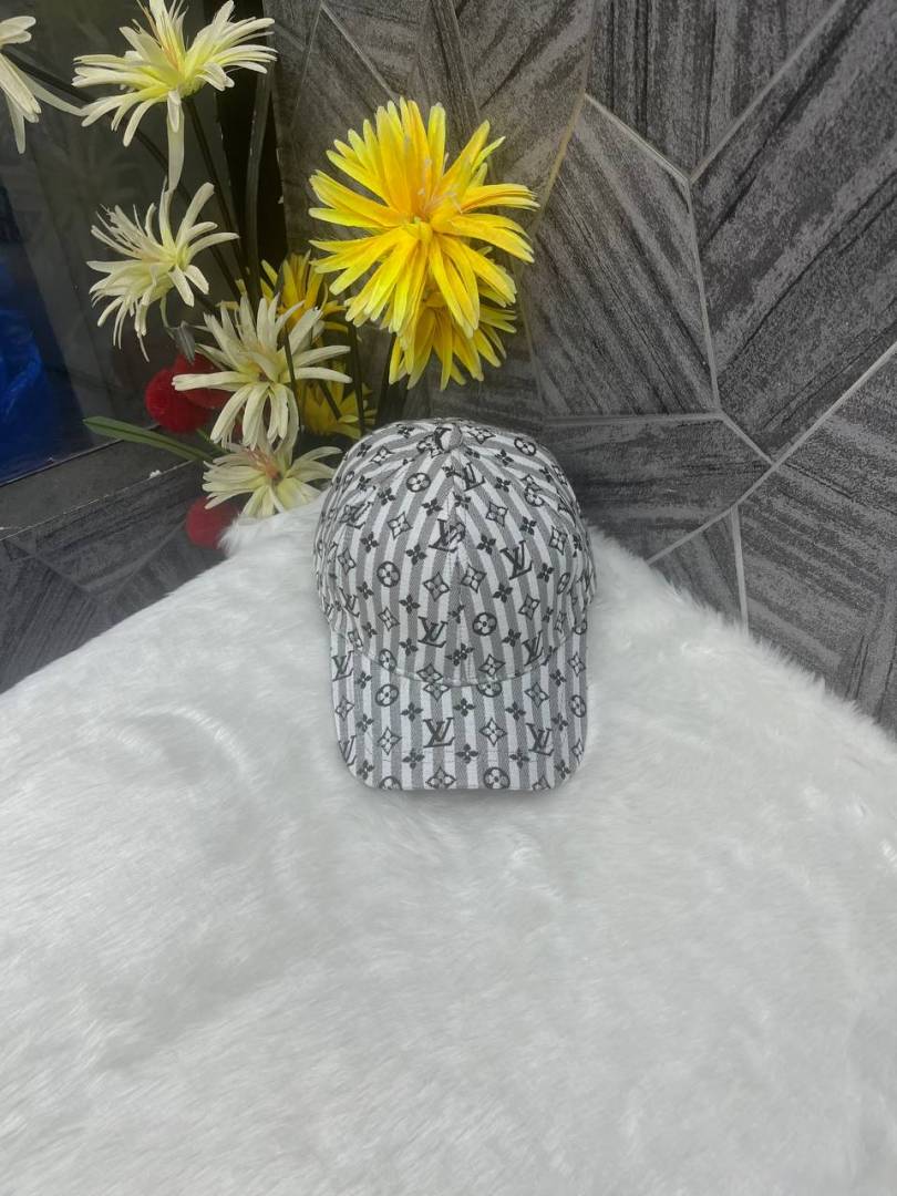 Louis_Vuitton_Grey_All_Over_Monogram_Premium_Unisex_Cap_With_Safety_Box