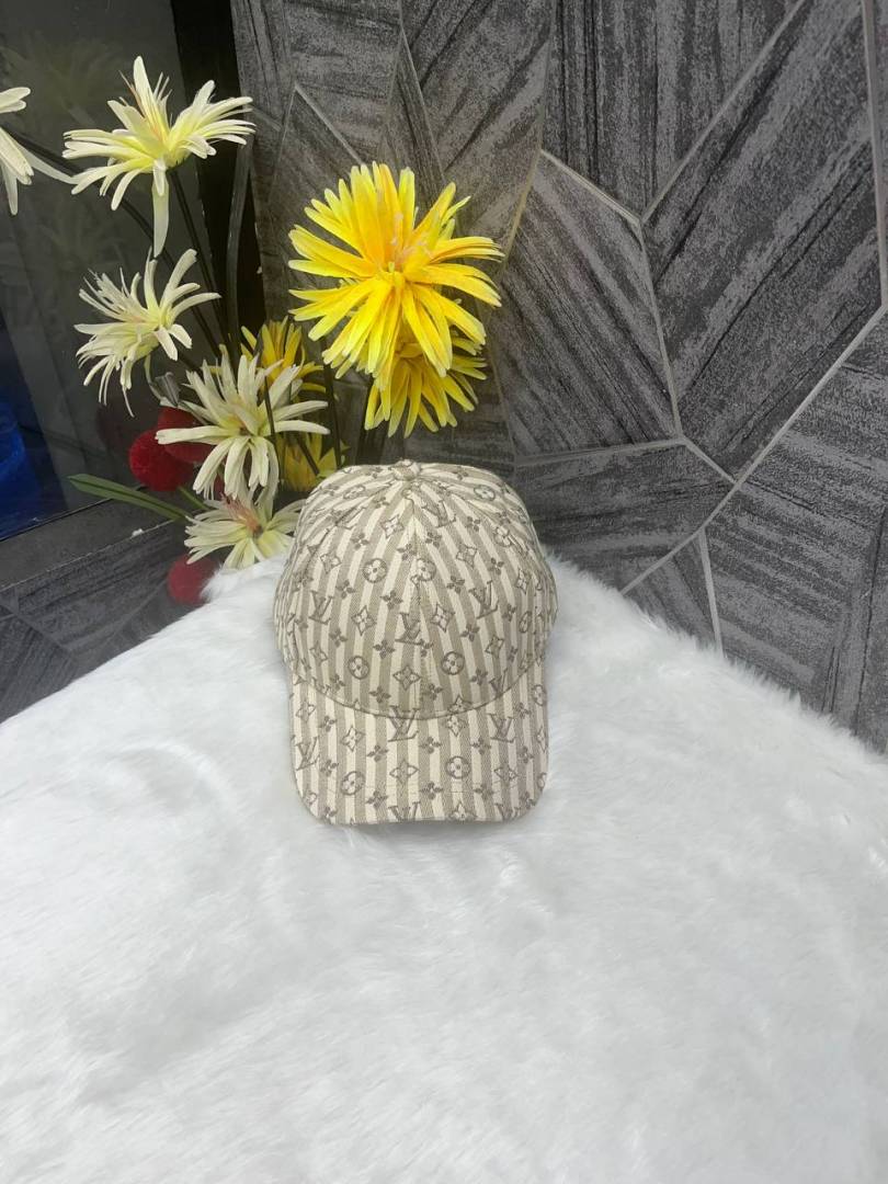 Louis_Vuitton_Brown_All_Over_Monogram_Premium_Unisex_Cap_With_Safety_Box