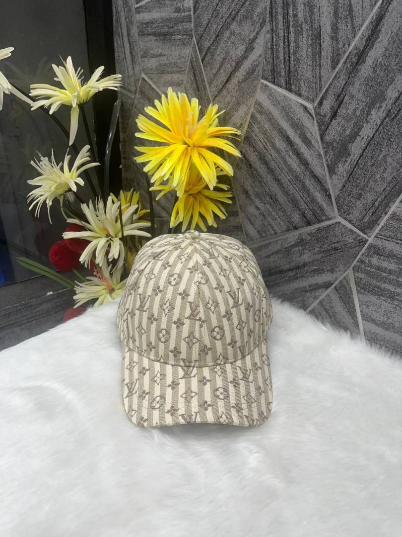 Louis_Vuitton_Brown_All_Over_Monogram_Premium_Unisex_Cap_With_Safety_Box