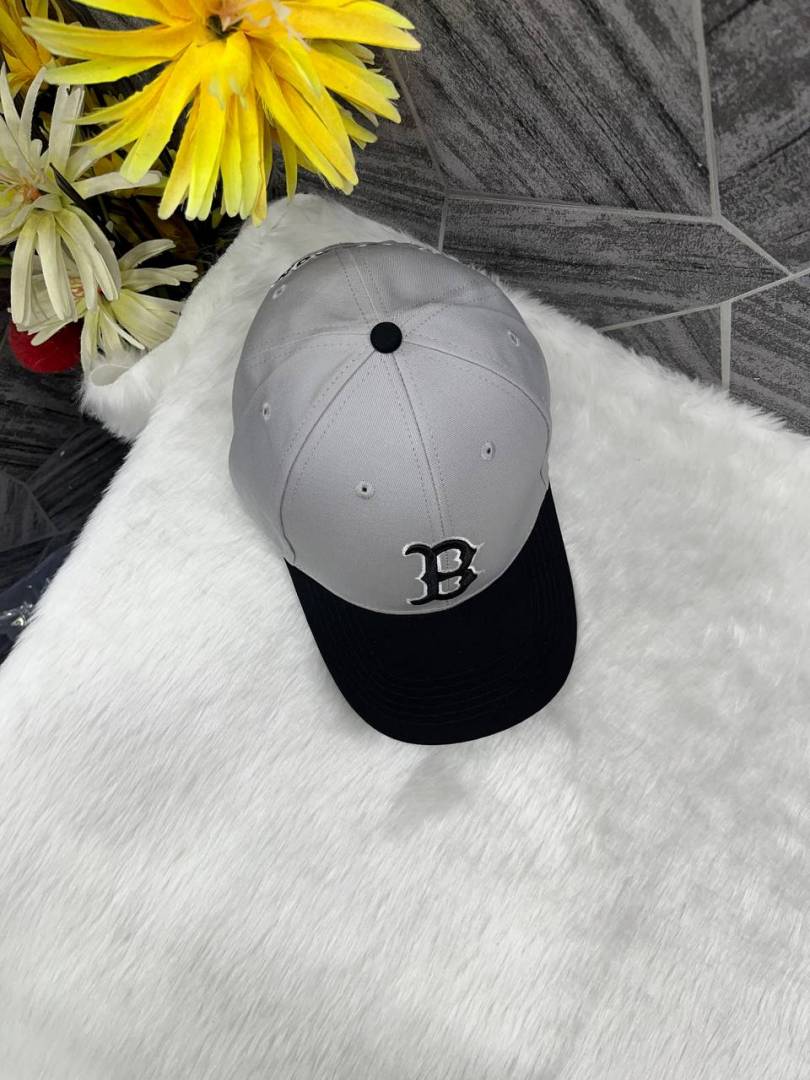 Boston New Era Dual Tone Black And Grey Premium Unisex Cap With Safety Box