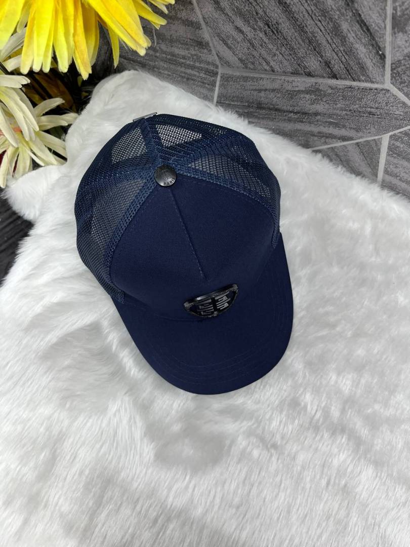 Givenchy_4G_Navy_Blue_Net_Premium_Unisex_Cap_With_Safety_Box