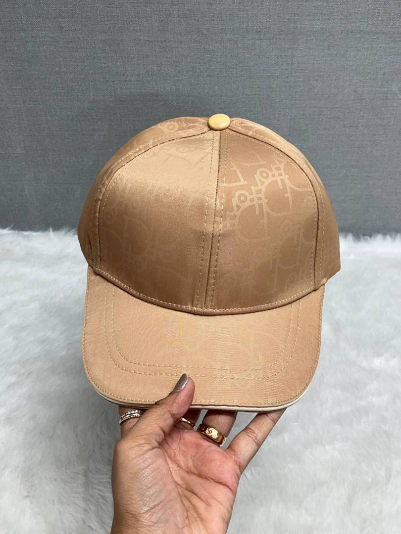 Dior_Gold_Monogram_All_Over_Premium_Unisex_Cap_With_Safety_Box