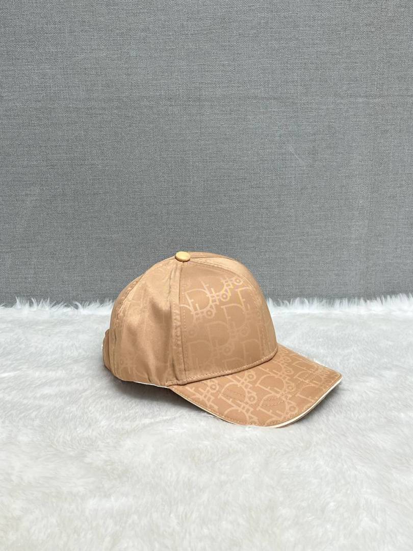 Dior_Gold_Monogram_All_Over_Premium_Unisex_Cap_With_Safety_Box