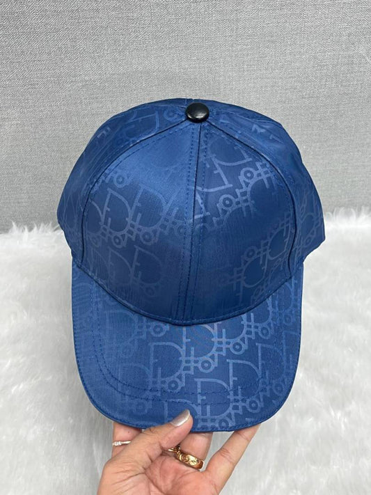 Dior_Blue_Monogram_All_Over_Premium_Unisex_Cap_With_Safety_Box