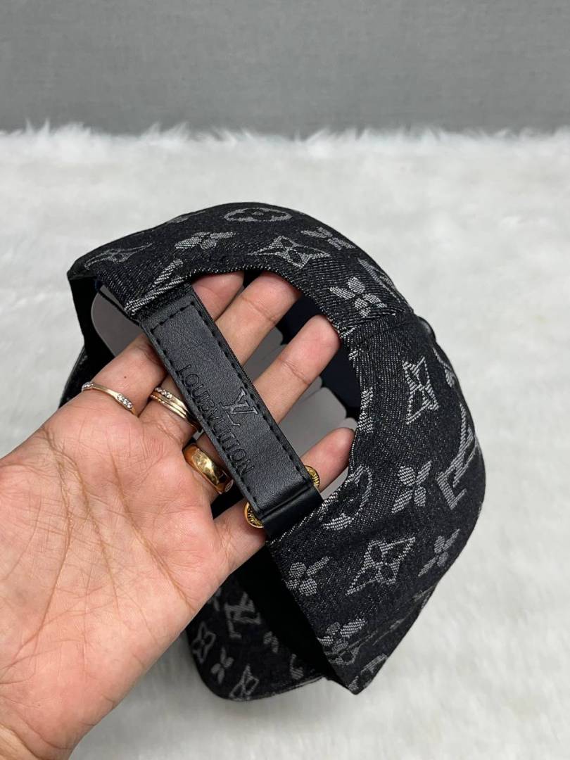 Louis_Vuitton_Monogram_Denim_Black_Premium_Unisex_Cap_With_Safety_Box