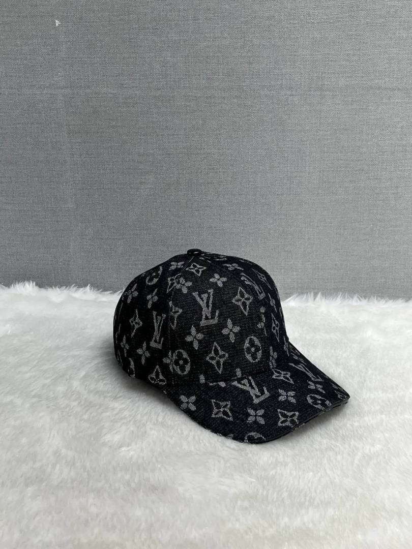 Louis_Vuitton_Monogram_Denim_Black_Premium_Unisex_Cap_With_Safety_Box