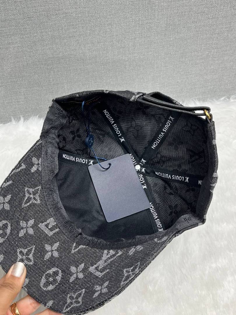Louis_Vuitton_Monogram_Denim_Black_Premium_Unisex_Cap_With_Safety_Box