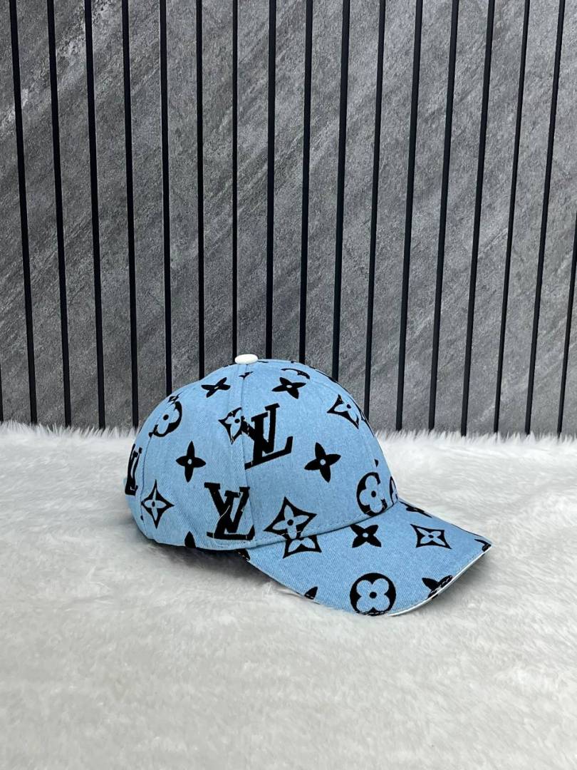 Louis_Vuitton_Flower_Monogram_Premium_Unisex_Cap_With_Safety_Box