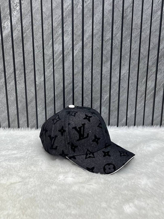 Louis_Vuitton_Flower_Monogram_Premium_Unisex_Cap_With_Safety_Box