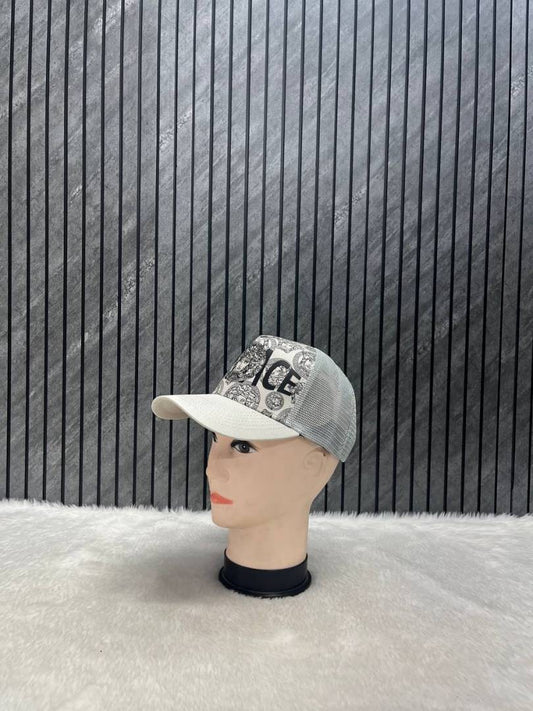 Versace Medusa Front Logo Premium Trucker Hat With Safety Box