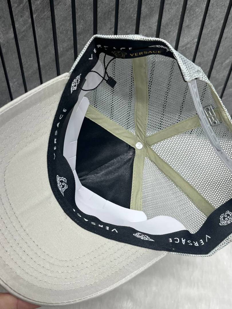 Versace Medusa Front Logo Premium Trucker Hat With Safety Box