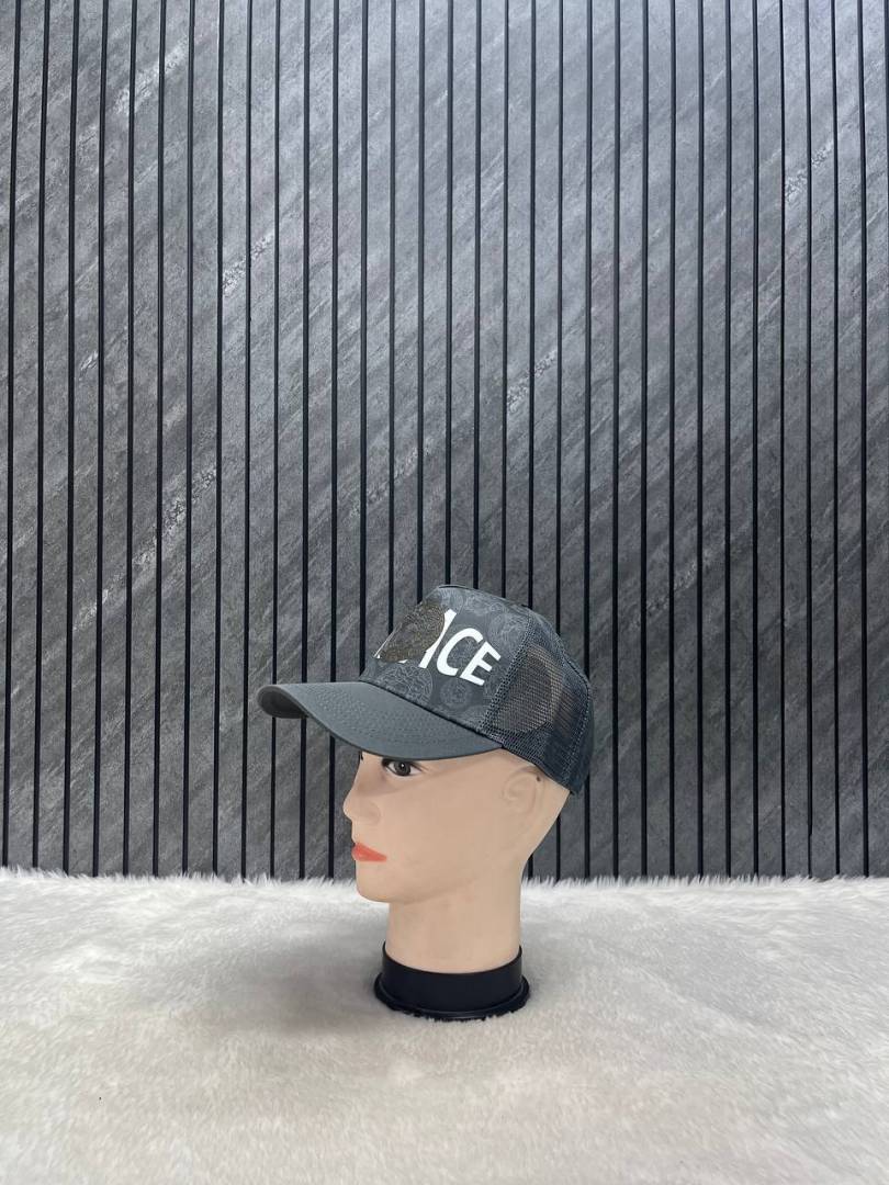 Versace Medusa Front Logo Premium Trucker Hat With Safety Box