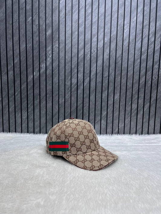 Gucci_GG_Monogram_Brown_Premium_Unisex_Cap_With_Safety_Box