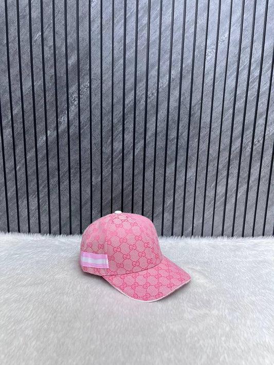 Gucci_GG_Monogram_Pink_Premium_Unisex_Cap_With_Safety_Box