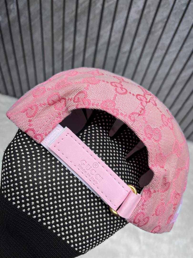 Gucci_GG_Monogram_Pink_Premium_Unisex_Cap_With_Safety_Box – Superstore Club