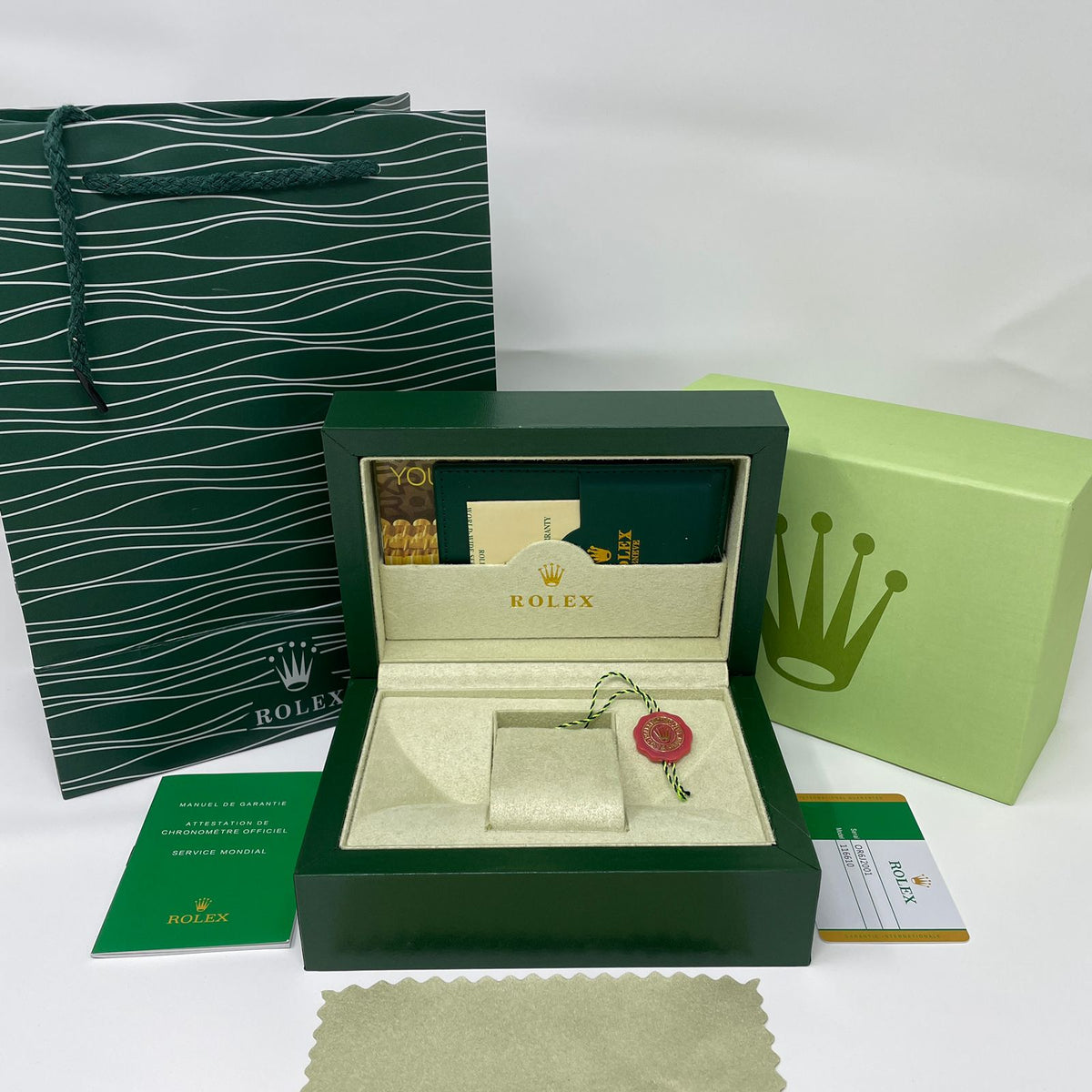 Rolex Pots Set Rolex Original kit and accessories – Superstore Club