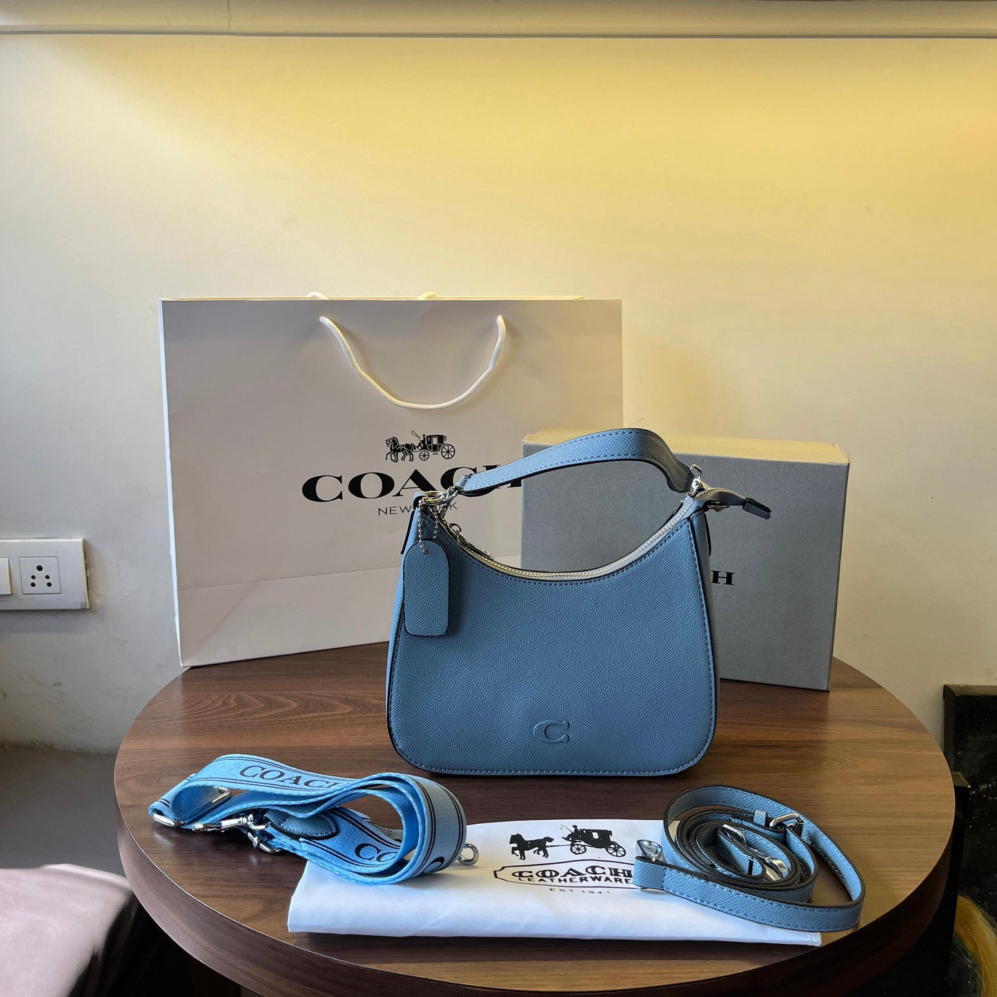 Coach Leather Crossbody Bag