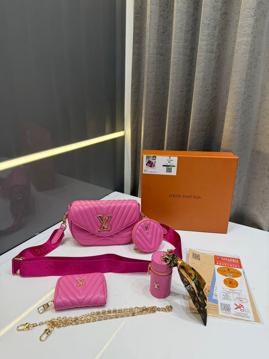 Louis Vuitton Pink Premium Gift Set Bag