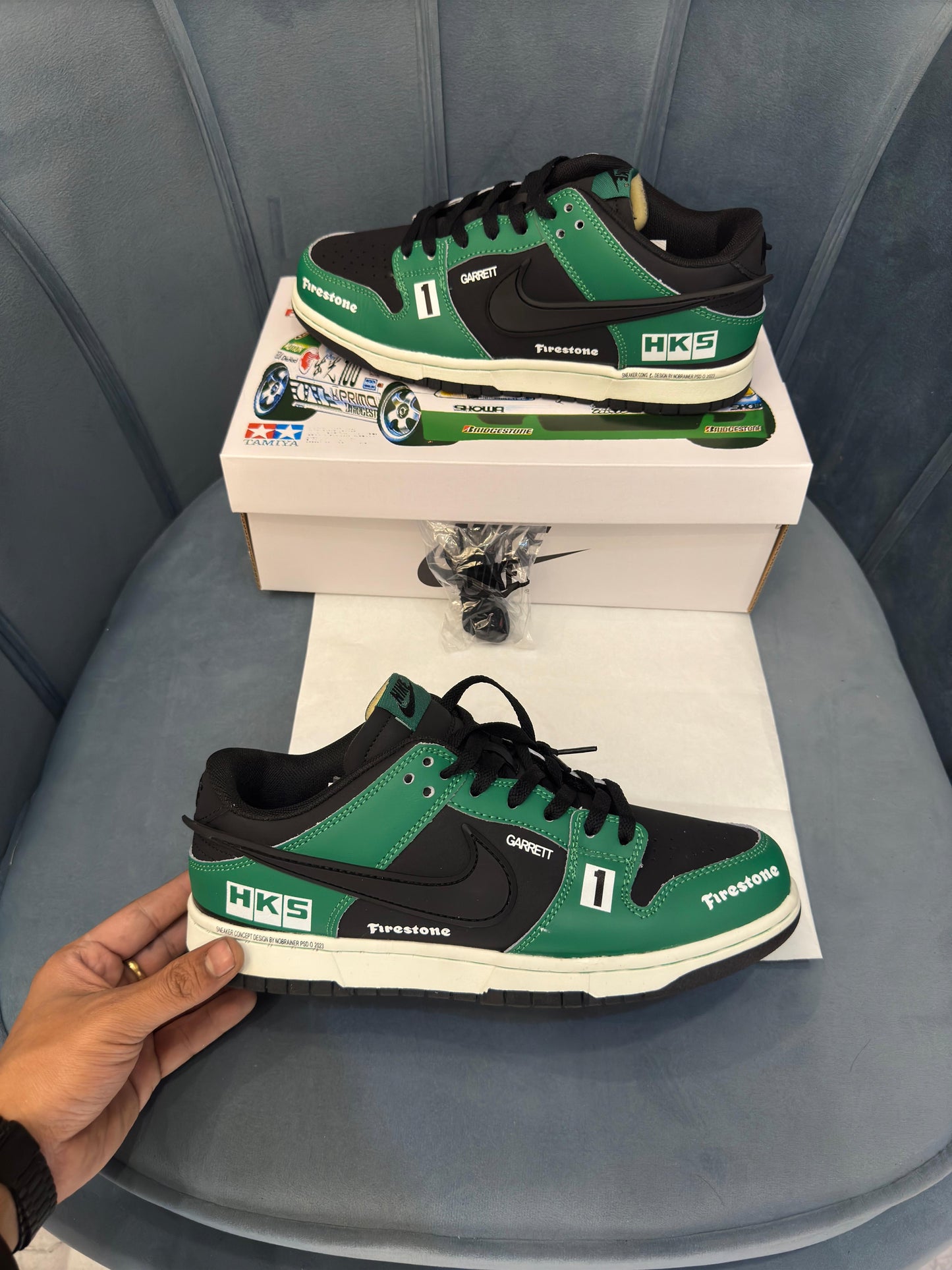 Nike sb dunk ambush custom 2025 hks