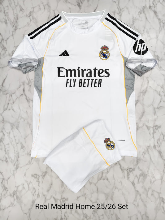 Real Madrid Home 25/26 Set