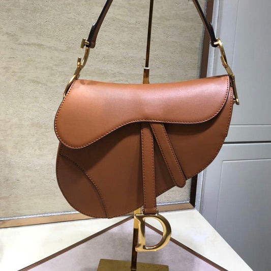 Christian Dior Saddle Leather Bag