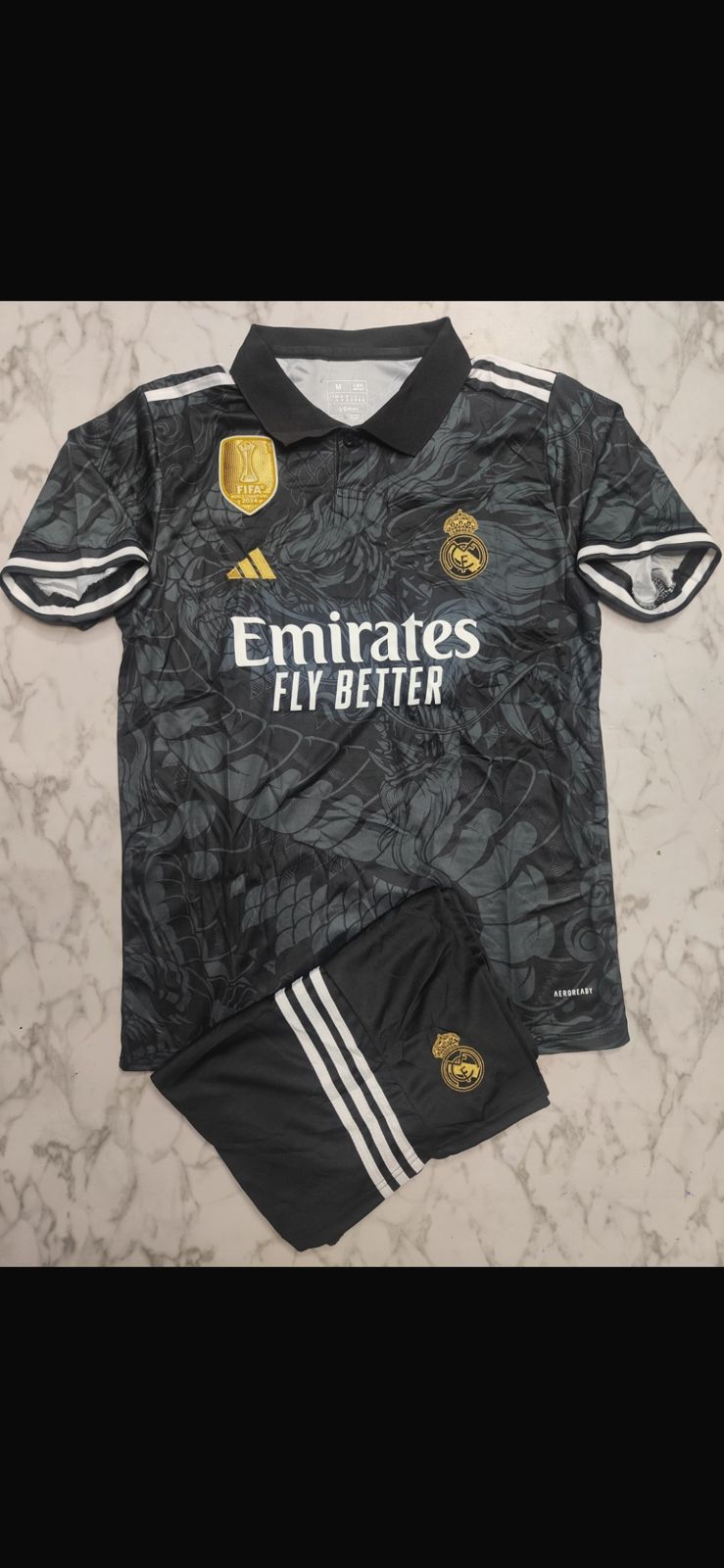 Real Madrid Away Dragon Special Edition Set