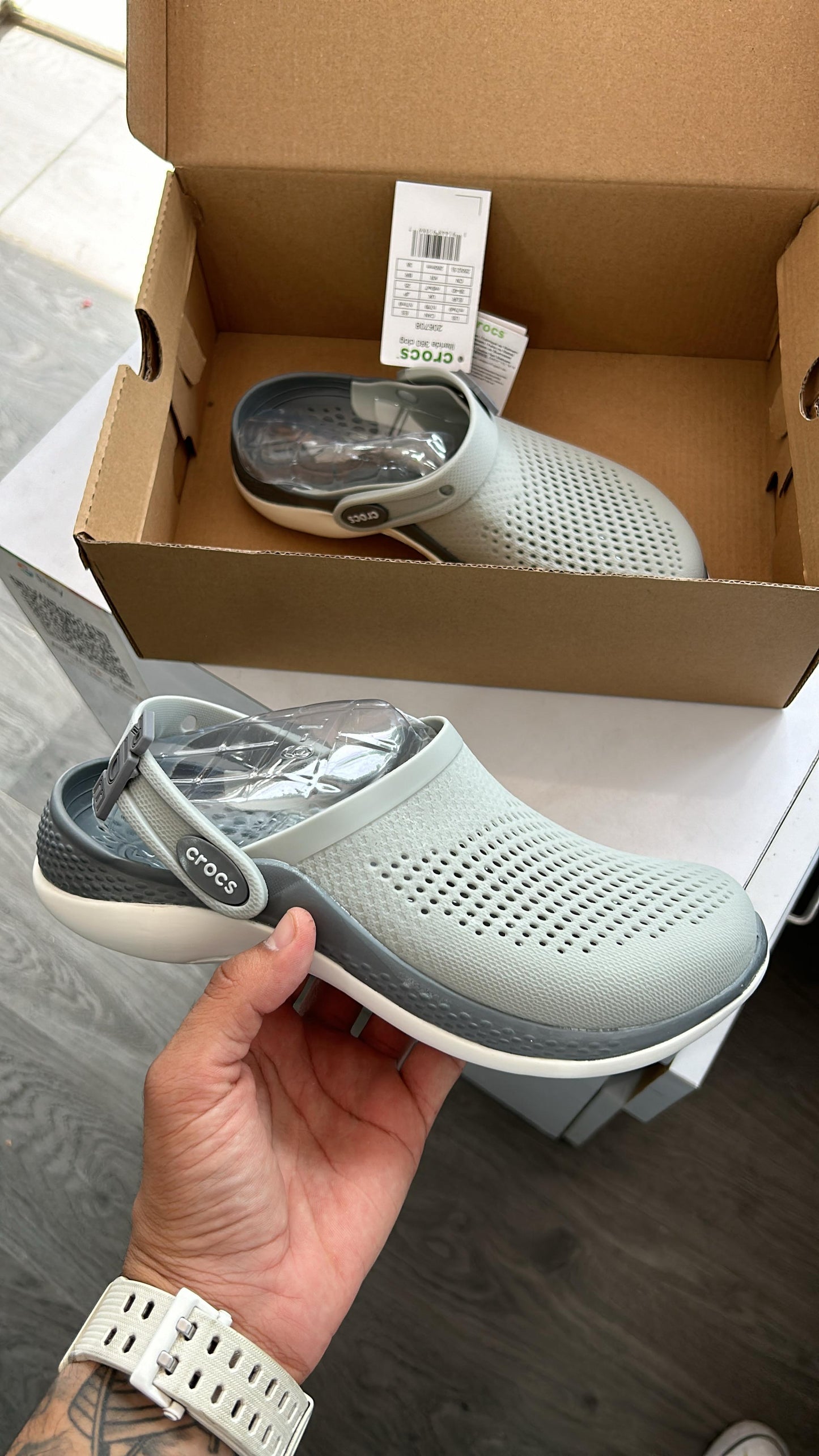 Crocs literide grey