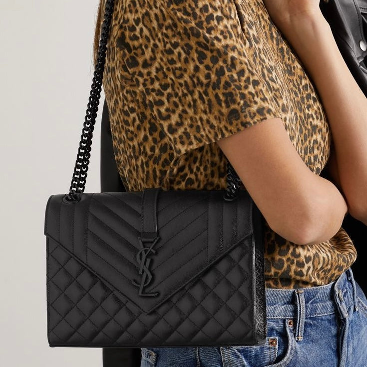 YSL LEATHER HAND BAG
