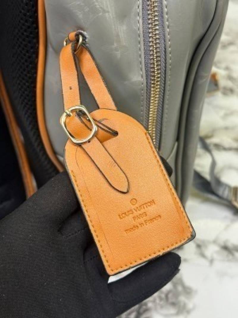 LOUIS_VUITTON ESLIPSE CANVAS BAGPACK WITH DUST BAG PREMIUM QUALITY (GREY) (S6)