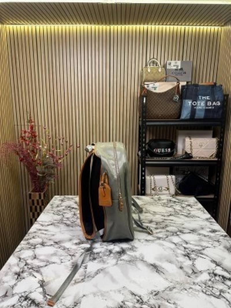 LOUIS_VUITTON ESLIPSE CANVAS BAGPACK WITH DUST BAG PREMIUM QUALITY (GREY) (S6)