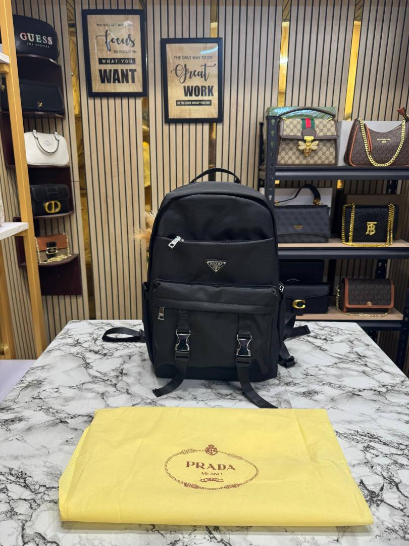 Prada_Re_Nylon_Saffiano_Unisex_Backpack_With_DustBag_(Black)
